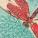 Mohawk Prismatic Summer Dragonflies Aqua Room Scene