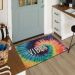 Mohawk Prismatic Tie Dye Vibes Multi Room Scene