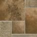 Mohawk Traditional Eloquence Tile Look Sheet Spiced Leather
