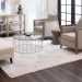 Karastan Rugs Solitude Via Salaria Cream Beige Room Scene