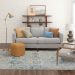 Karastan Rugs Zula Witsand Blue Room Scene