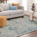 Karastan Rugs Zula Witsand Blue Room Scene
