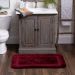 Mohawk Facet Bath Merlot Room Scene