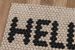 Novogratz Aloha Alo15 Hello Hex Tile Ivory 1'6" x 2'6" Room Scene