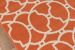Momeni Baja Baj11 Moroccan Tile Orange Room Scene