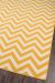 Momeni Baja Baj-9 Chevron Yellow Room Scene