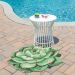 Novogratz Cucina Cna11 Succulent Green 3'0" x 3'0" Round Room Scene