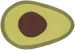 Novogratz Cucina Cna-5 Avocado Green 2'0" x 3'0" Irregular Collection