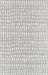 Novogratz Delmar Del11 Boho Dots Grey Collection