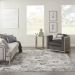 Nourison Home Royal Terrace IVORY/Grey Room Scene