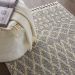 Nourison Home Moroccan Shag Silver 3'11" x 6'7" Room Scene