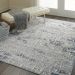 Nourison Home Urban Chic Ivory 4' x 6' Room Scene