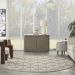 Nourison Home Cozumel Cream 7’10” x Round Room Scene