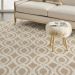 Nourison Home Aruba Beige/Cream 7'10" x 10'6" Room Scene