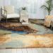 Nourison Home Rhapsody Ocean 5'6" x 8' Room Scene