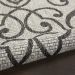 Nourison Home Country Side Ivory/Charcoal 5'3" x Round Room Scene