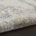 Nourison Home Quarry Grey/Light Blue 6'7" x 9'6" Room Scene