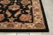 Nourison Home Heritage Hall Black 9' x Round Room Scene