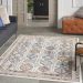 Nourison Home Quarry Ivory/Multi 3'9" x 5'9" Room Scene