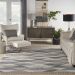 Nourison Home Paxton Grey/Charcoal 7'10" x 10'6" Room Scene