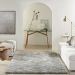 Nourison Home Dreamy Shag Grey Room Scene