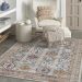 Nourison Home Quarry Grey/Multi 5'3" x 7'3" Room Scene