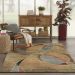 Nourison Home Expressions Multicolor 5'3" x 7'5" Room Scene