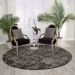 Nourison Home Twilight Onyx 8' x Round Room Scene