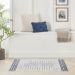 Nourison Home Astra Machine Washable Ivory Blue Room Scene