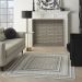 Nourison Home Key Largo Lt Grey 4' x 6' Room Scene