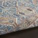 Nourison Home Quarry Blue/Multi 3' x 5' Room Scene