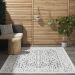 Nourison Home Key Largo Dark Grey 4' x 6' Room Scene