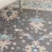 Nourison Home Tranquil Grey/Pink 5'3" x 7'3" Room Scene