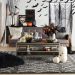 Nourison Home Moroccan Shag Charcoal 7'10" x 10'6" Room Scene