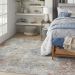 Nourison Home Quarry Ivory/Multi 6'7" x 9'6" Room Scene