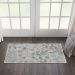 Nourison Home Tranquil Ivory/Turquoise Room Scene