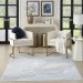 Nourison Home Fascination Ivory Blue Room Scene