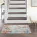Nourison Home Quarry Ivory/Multi 2'2" x 3'9" Room Scene