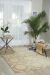 Nourison Home Luminance Cream/Grey 3'5" x 5'5" Room Scene