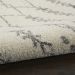 Nourison Home Passion Ivory/Grey 2'2" x 10' Runner Room Scene