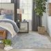 Nourison Home Quarry Ivory/Multi 3'9" x 5'9" Room Scene