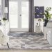 Nourison Home Paxton Grey/Slate 9' x 12'2" Room Scene