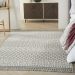 Nourison Home Paxton Ivory/Slate 5'3" x 7'11" Room Scene