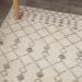 Nourison Home Palermo Beige/Grey 2'3" x 10' Runner Room Scene