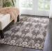 Nourison Home Silver Screen Mocha/Slate 4' x 6' Room Scene