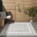 Nourison Home Key Largo Lt Grey 4' x 6' Room Scene