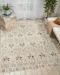 Nourison Home Silver Screen Grey/Slate 5'3" x 7'3" Room Scene