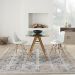 Nourison Home Quarry Grey/Multi 6'7" x 9'6" Room Scene