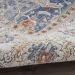 Nicole Curtis Series 4 Light Blue Grey 2'2" x 7'6" Runner Room Scene
