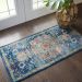 Nourison Home Ankara Global Blue Room Scene
